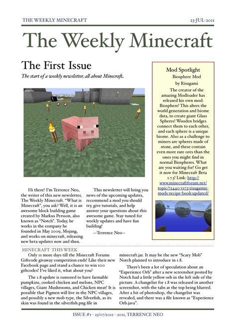 minecraft articles txepc|Articles .